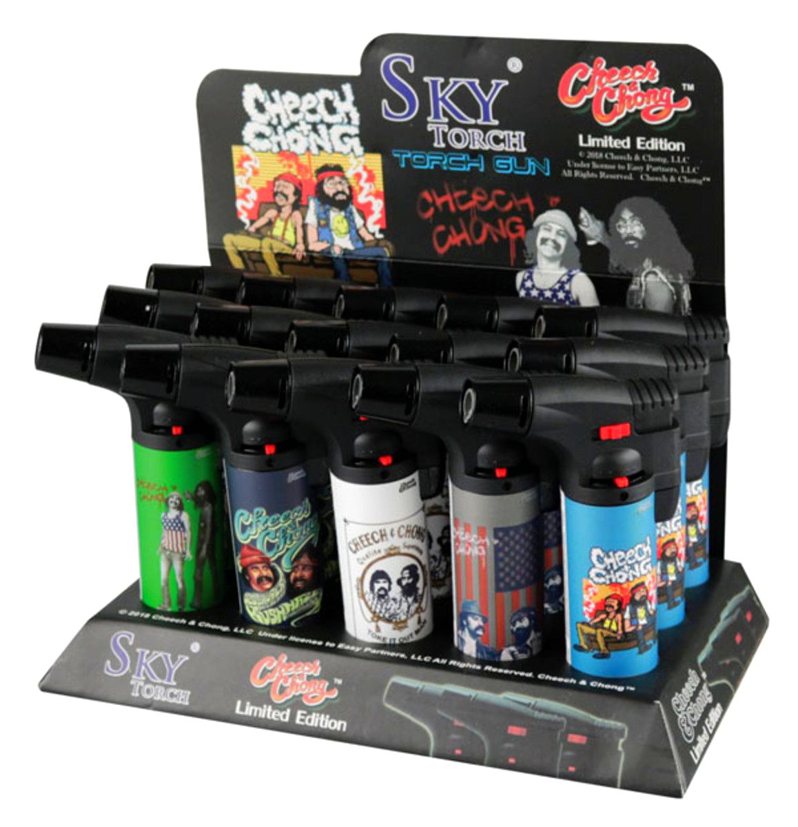 Sky Torch 4.5" Limited Edition Cheech & Chong 15pk