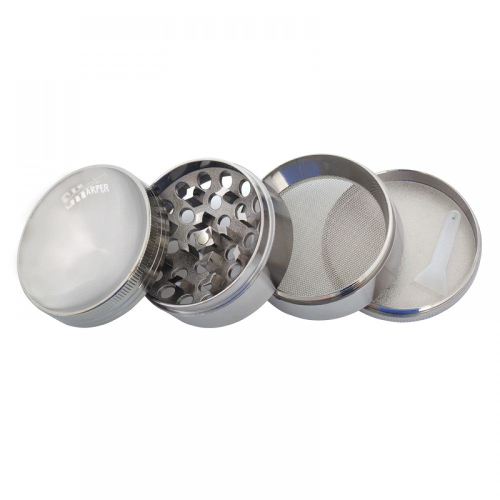 4 Piece Sharper Zinc Cone Grinder (50mm)