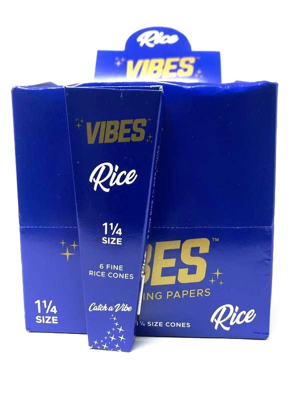 Vibes Cones Rice 1 1/4 (30ct)