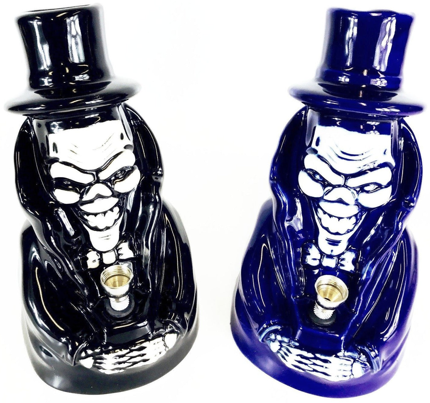 Fat Skull Ceramic Water Pipe