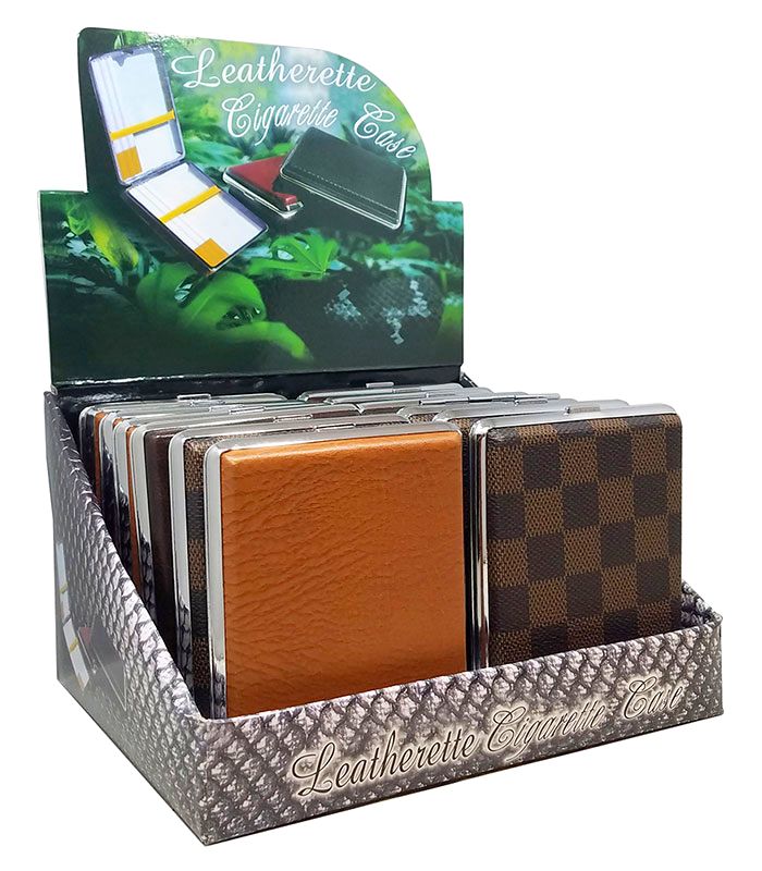 Leatherette Cigarette Case