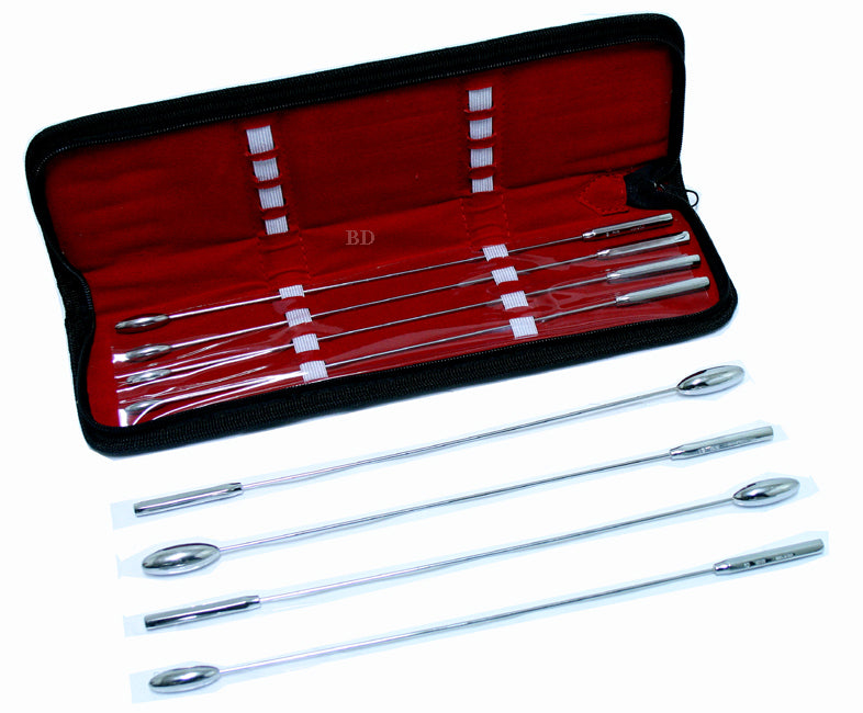 Bakes Rosebud 8 Pcs Set of Uterine Urethral Dilator With a Carrying Case