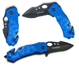 Blue Dragon Spring Assisted Knife