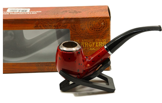 Wood Pipe w/ Stand