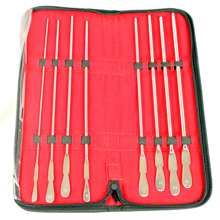 BDeals 8 Pieces Kit of  Dittle Urethral Sounds # 08 to # 22 mm FR GYN