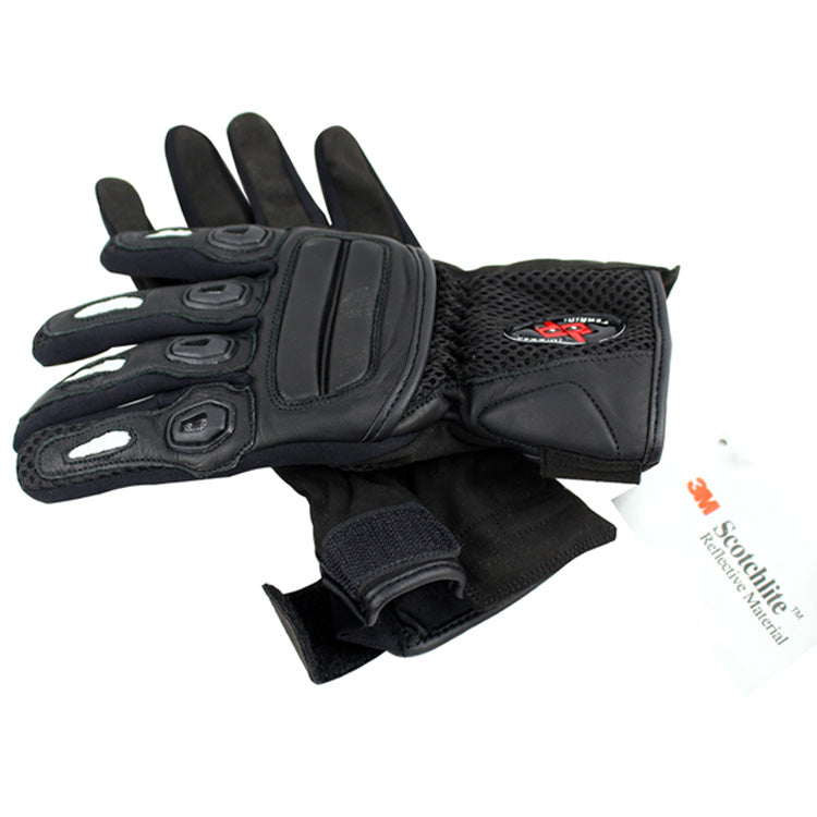 Perrini Pro Biker Bike Motorcycle Racing Motorbike Riding Genuine Leather Racing Gloves