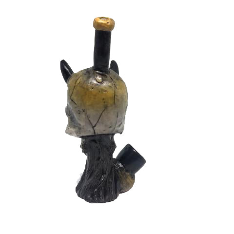 Resin Pipe Devil Skull