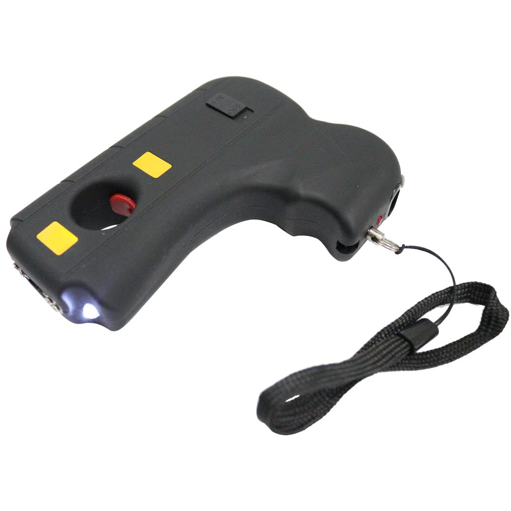 Defender Hand 10 Mil Stun Gun LED Light & Safety Switch