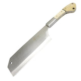 TheBoneEdge 12" Cleaver Stainless Steel Full Tang Butcher Knife  Bone Handle