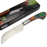TheBoneEdge 10" Chef Choice Kitchen Knife Packawood Handle Stainless Steel Full Tang