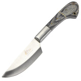 TheBoneEdge 9" Chef's Kitchen Knife Black Packawood Handle Stainless Steel Blade