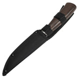 Defender-Xtreme 9" Western Style Wenge Wood Handle Hunting Knife Wildlife Deer