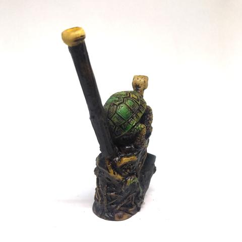 Resin Pipe Turtle