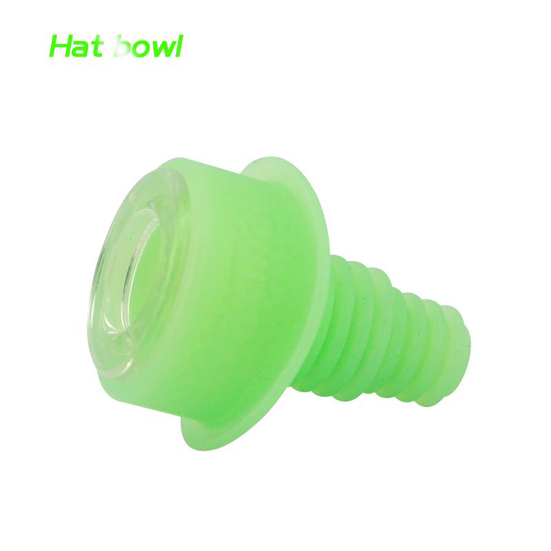 Waxmaid Hat (Silicone + Glass) Bowl