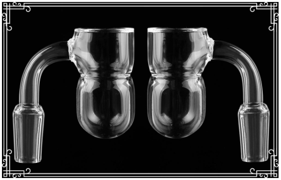 14mm Male Quartz Banger Beveled Edge Round Bottom