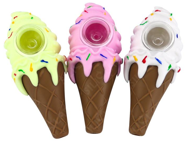 Ice Cream Silicone Pipe