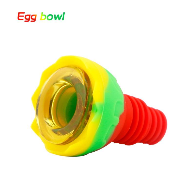 Waxmaid Egg (Silicone + Glass) Bowl