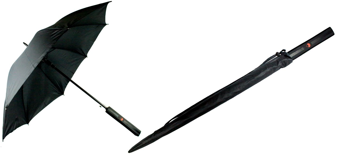 37.5" Black Umbrella Fantasy