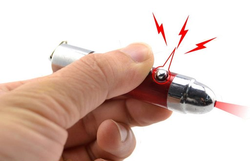 Shock Laser Flashlight