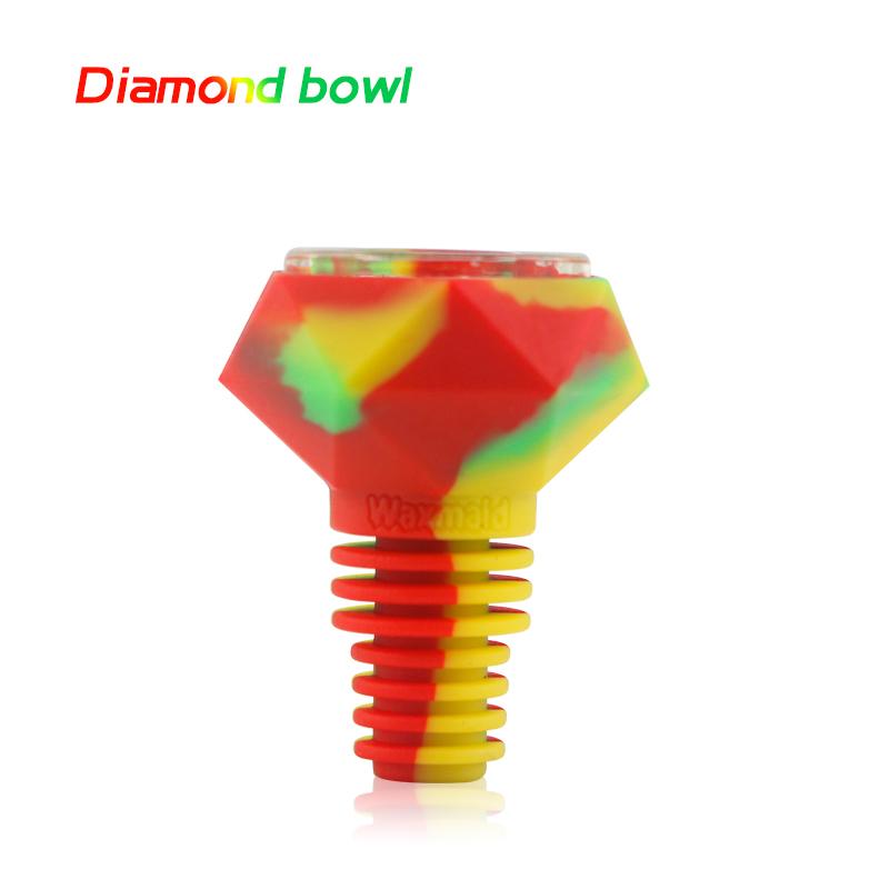 Waxmaid Diamond (Silicone + Glass) Bowl