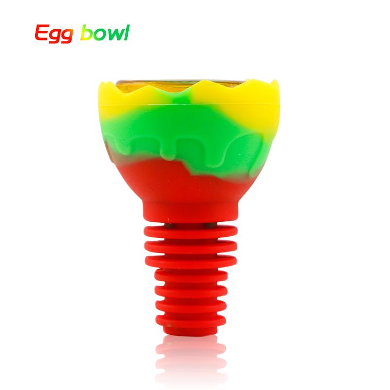 Waxmaid Egg (Silicone + Glass) Bowl