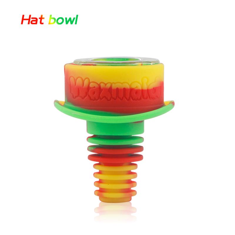 Waxmaid Hat (Silicone + Glass) Bowl