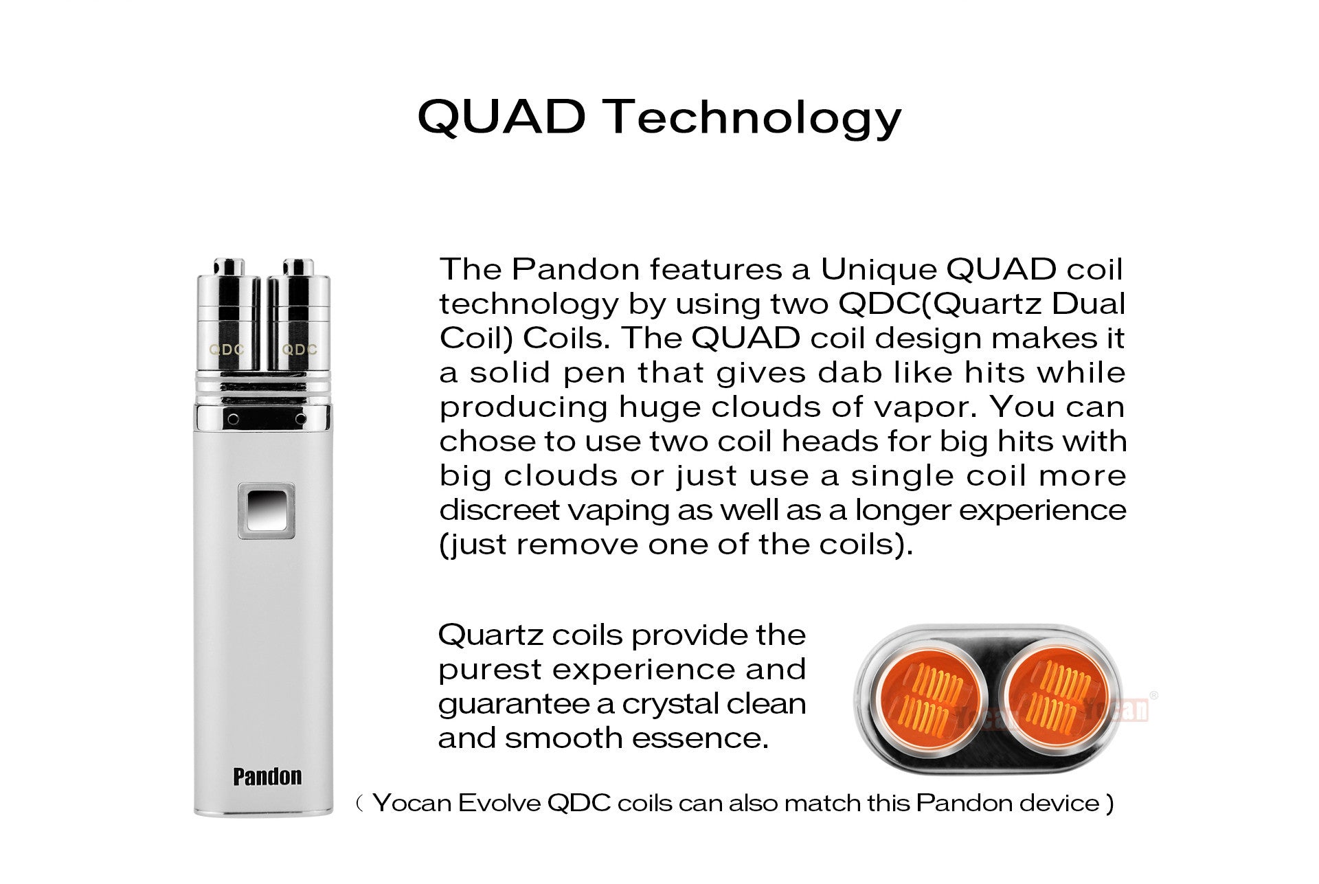 Yocan Pandon Quad Vaporizer Kit