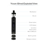 Yocan iShred Dry Vaporizer Kit
