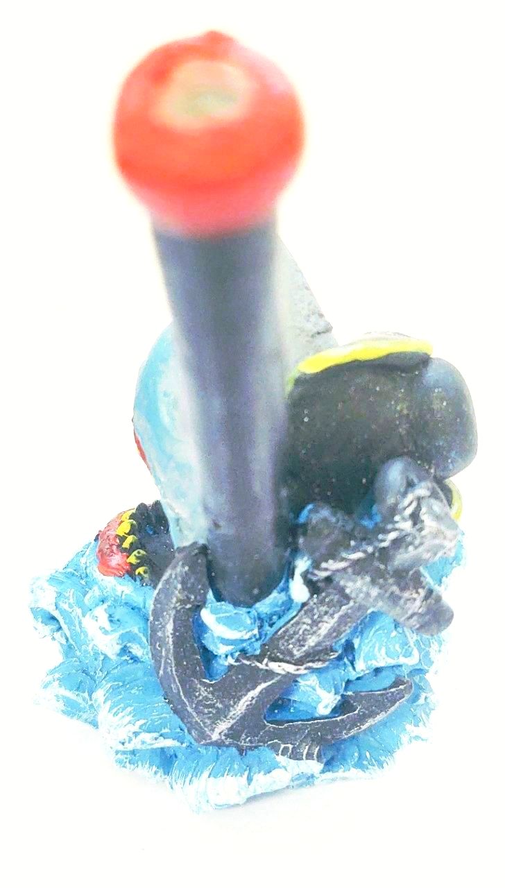 Resin Pipe Pirate Shark