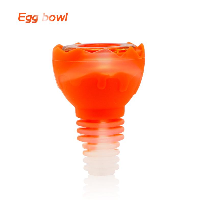 Waxmaid Egg (Silicone + Glass) Bowl