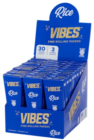 Vibes Cones Rice King (30ct)