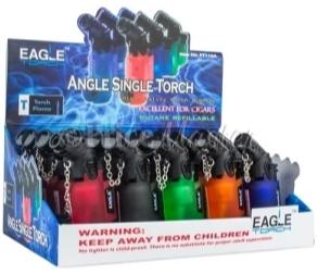 Eagle Torch Mini Angle Torch Lighter w/ Safe Stop 20pk