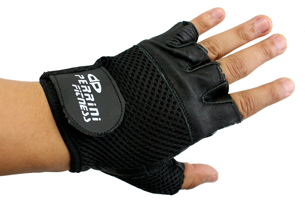 Leather Gloves Black Color