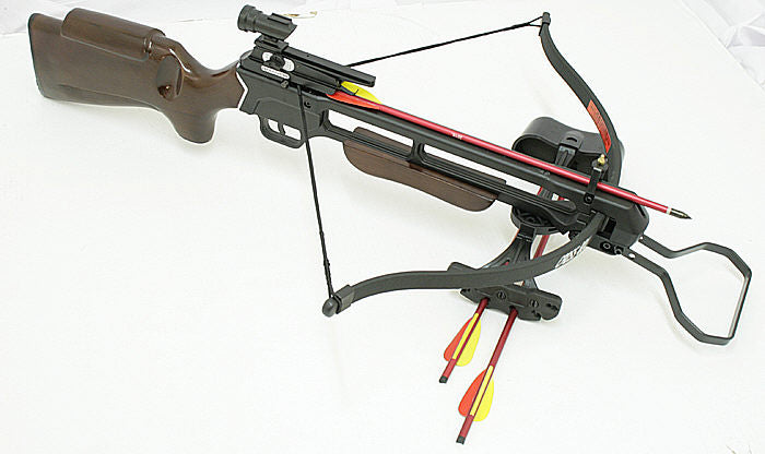 150lbs Hunting Crossbow Pre Strung Cross Bow With Quiver