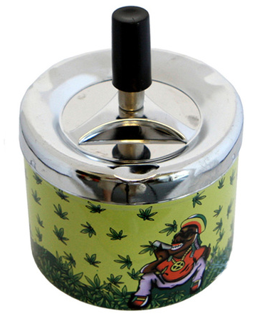 Super Ashtray w/ Spin-o-Matic Technology