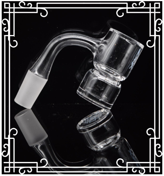 14mm Male Quartz Banger Beveled Edge Thick Bottom