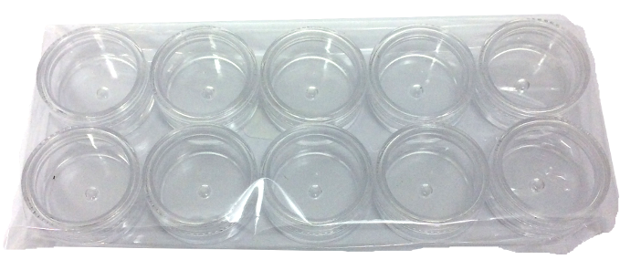 10ML PLASTIC CONTAINER (10CT)