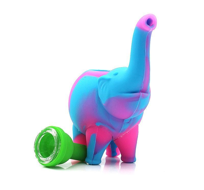 Elephant Silicone Pipe