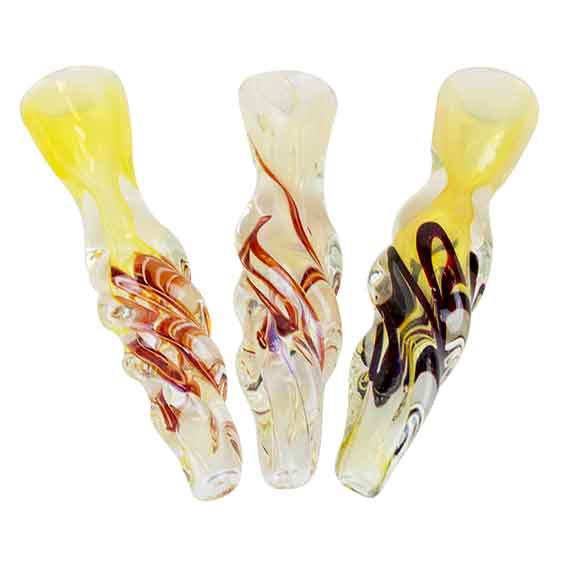 Twisted Chillum Pipe