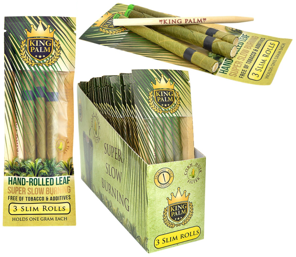 King Palms Super Slow Burning Wraps - Slim - (24ct)