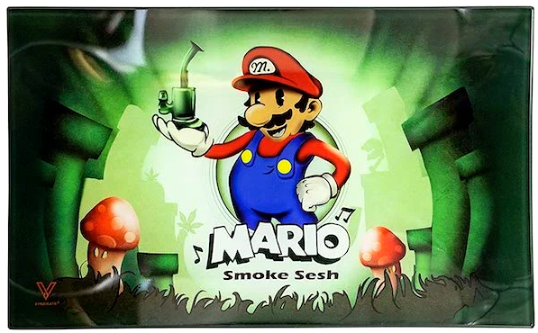 V. Syndicate Mario Smoke Sesh Glass Tray