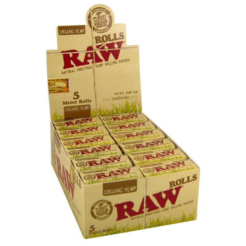 Raw Organic 5 Meter Rolls
