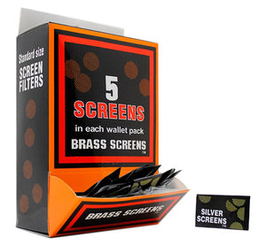 Box of Brass Pipe Screens (100ct)