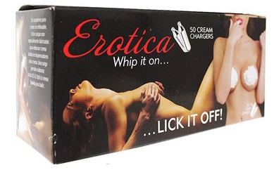 Erotica Whip Cream Chargers 50ct