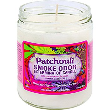 Smoke Odor Exterminator Candle 13oz Patchouli Amber