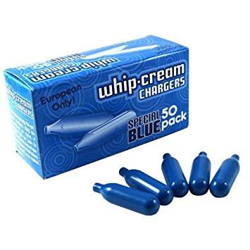 Special Blue Whip Cream Chargers (50 pack)