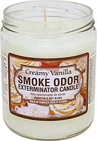 Smoke Odor Exterminator Candle 13oz Creamy Vanilla