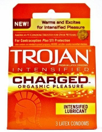 TROJAN CHARGED ORGASMIC