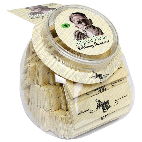 Afghan Hemp Rolling Papers 1 1/4 Size Jar (50ct)