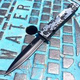 New 7.5" Folding Spring Assisted Knife Tactical Spring Assisted Knife With Belt Clip